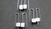small moonstone earrings. white gemstone jewelry. geometric jewellery. Canadian seller.