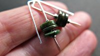 dark forest green jasper earrings. small modern earrings. splurge jewellery made in Calgary.