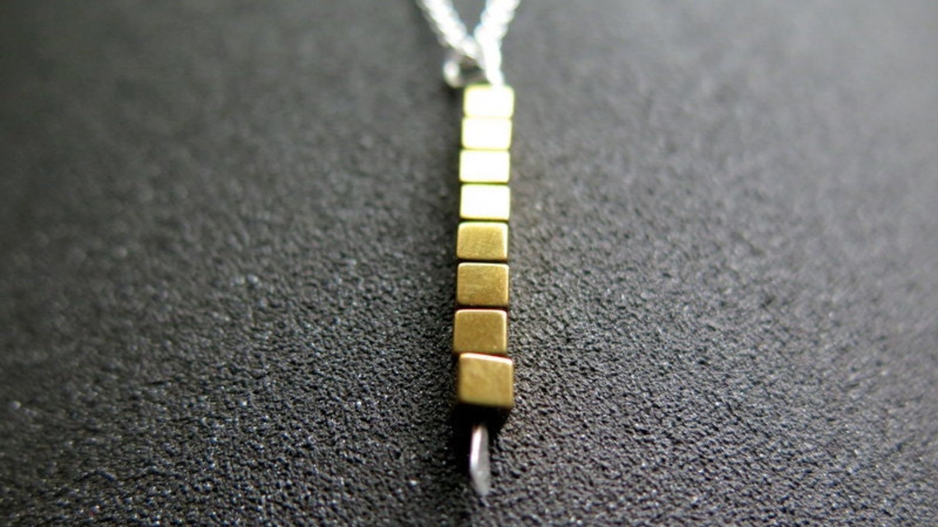 gold and silver necklace. mixed metal jewelry. modern jewellery